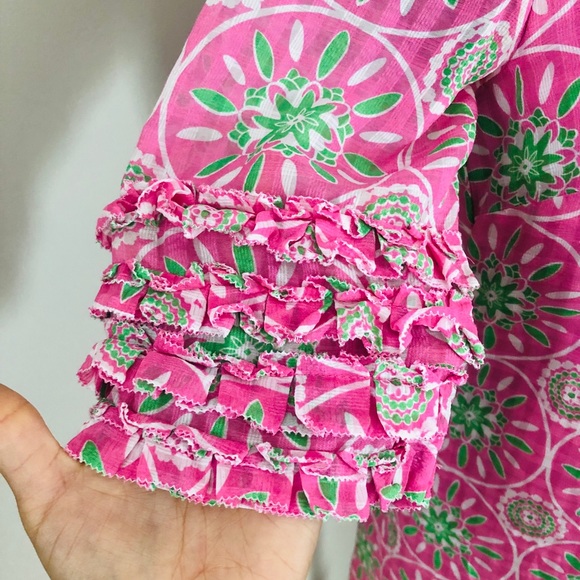 Lilly Pulitzer silk dress - Picture 2 of 8